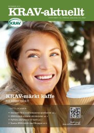 KRAV-mÃ¤rkt kaffe