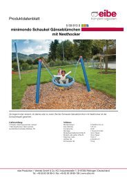 Produktdatenblatt - Eibe Produktion und Vertrieb GmbH & Co