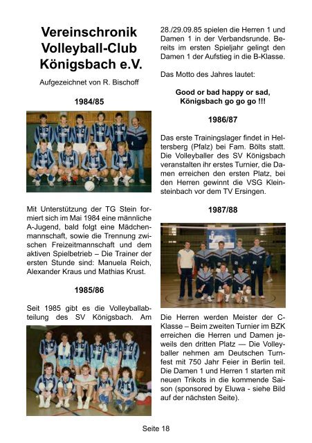 Seite 1 VCK Saisonheft 2009/10 - vckoenigsbach.de