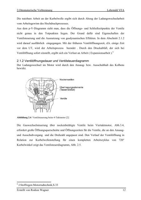 1 Einleitung/Zielsetzung -  Lehrstuhl Verbrennungskraftmaschinen ...