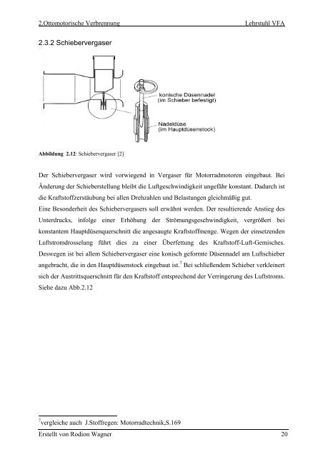 1 Einleitung/Zielsetzung -  Lehrstuhl Verbrennungskraftmaschinen ...