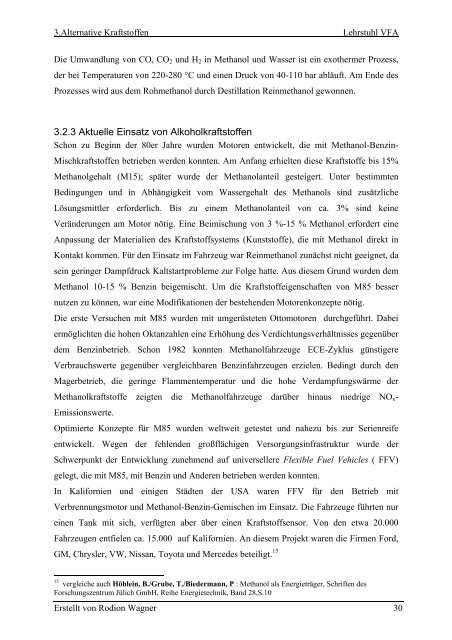 1 Einleitung/Zielsetzung -  Lehrstuhl Verbrennungskraftmaschinen ...