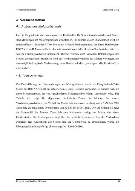 1 Einleitung/Zielsetzung -  Lehrstuhl Verbrennungskraftmaschinen ...