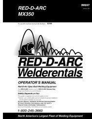 GX300 - Red-D-Arc