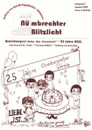 Leserreise 2004 mit dem NÃ¼mbrechter Blitzlicht - OGB Gummersbach