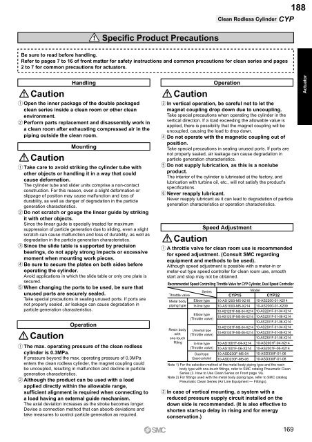 Pneumatic Clean Series