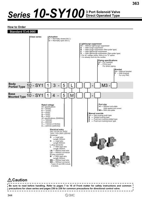 Pneumatic Clean Series