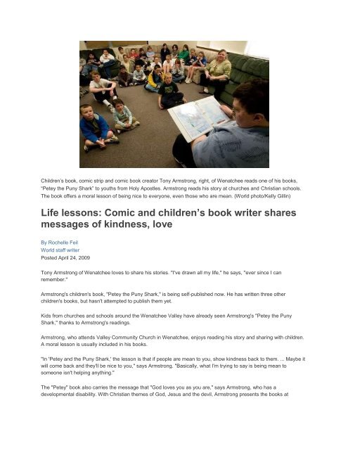 Life lessons: Comic and children's book writer ... - Side Street Shop