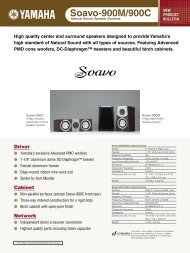 *Soavo900C/M_U@NPB (Page 1) - Yamaha Hifi