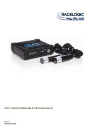 VIDEO VBOX LITE HARDWARE & SOFTWARE MANUAL - Racelogic