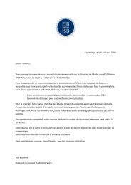 SOS Cover letter fr - International School of Boston