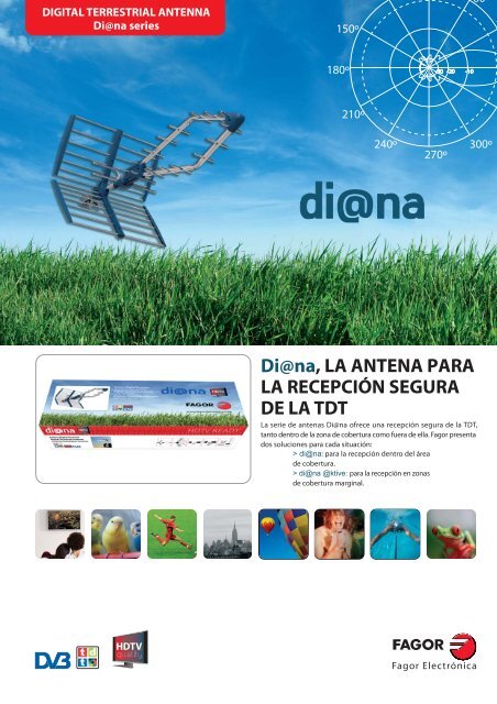 Antena TDT Serie Di@na - Fagor Electrónica