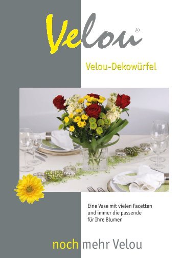 Download Prospekt - Velou Design Vasen