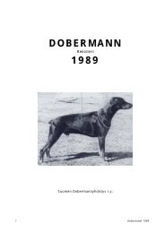 Rekisteri 1989 - Suomen Dobermannyhdistys