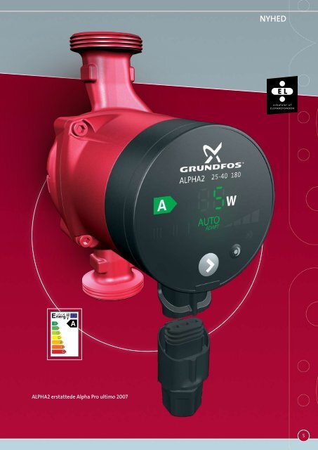 GRUNDFOS-PUMPER OVERALT I BOLIGEN - luft