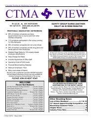 March 2006 - CTMA: The Canadian Tooling and Machining ...