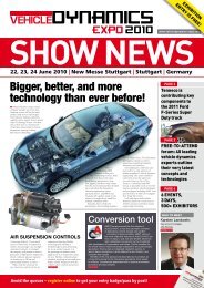 sHow NEws - Vehicle  Dynamics Expo