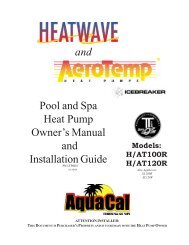 HW-AT,R Manual, LTP0010, 1-30-04 - INYOPools.com