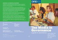 Media in Governance - amarc