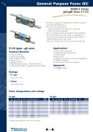 General Purpose Fuses IEC - RELKO