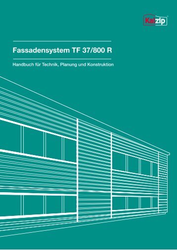 6. Kalzip Fassadensystem TF 37/800 R