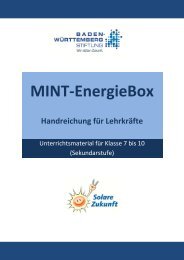 Experimente mit Solarstrom - eLearning Erneuerbare Energien - IZT