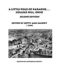 A Little piece of Paradise… College Hill, Ohio - SELFCRAFT