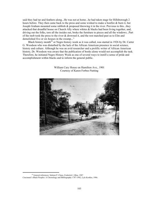 A Little piece of Paradise… College Hill, Ohio - SELFCRAFT