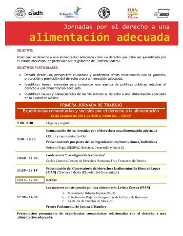 Anexo programa del evento (PDF).