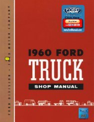 DEMO - 1960 Ford Truck Shop Manual - FordManuals.com