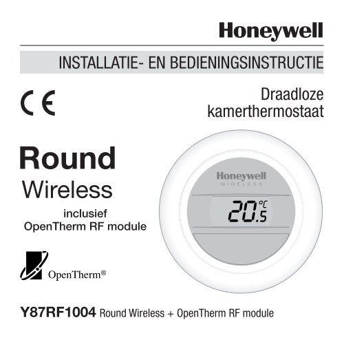 Smederij Pelagisch Flipper Round Wireless Modulation - Honeywell