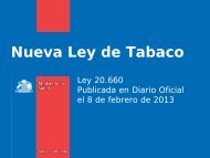 Nueva Ley de Tabaco - SEREMI de Salud RegiÃ³n ValparaÃ­so