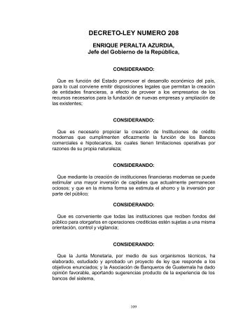 Leyes Bancarias _VersiÃ³n Final_ 4.6.2002 - Banco de Guatemala