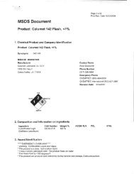 MSDS Document