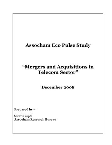 Mergers and Acquisitions in Telecom Sector