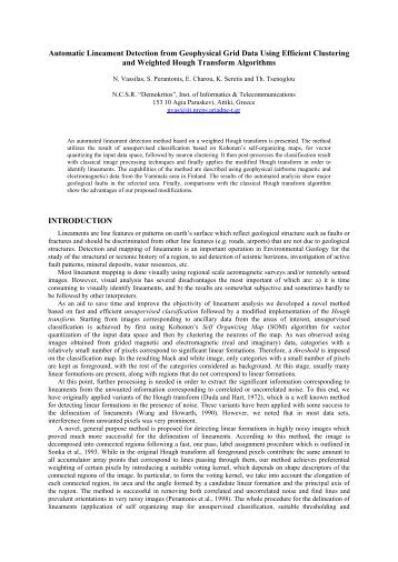 Automatic Lineament Detection from Geophysical Grid Data Using ...