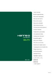 HL272 - Hannspree