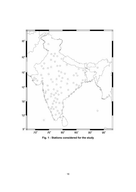 Trends in Precipitation Extremes over India - (IMD), Pune