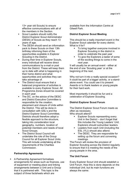 Explorer Scout Structures - ScoutBase UK