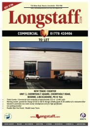 Unit 2 Cherryholt Square, Bourne - Particulars - Longstaff