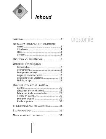 urostomie - UZ Leuven