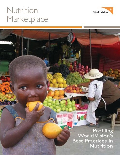 Nutrition Marketplace - World Vision's Nutrition Centre of Expertise