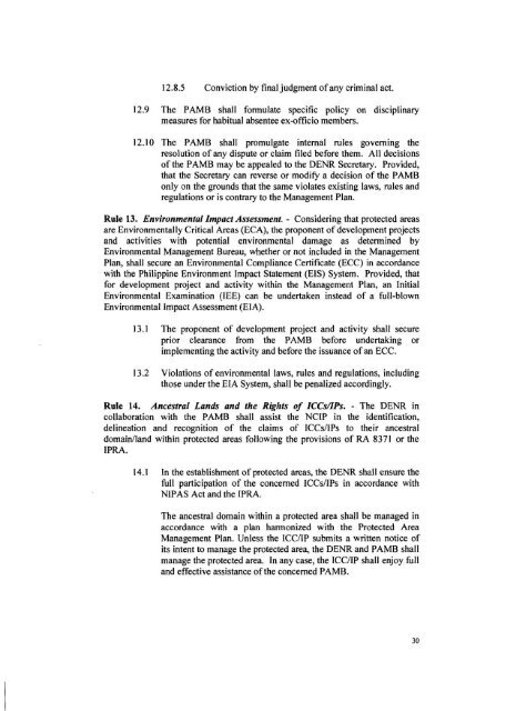 DENR Administrative Order No. 2008-26 - Oneocean.org