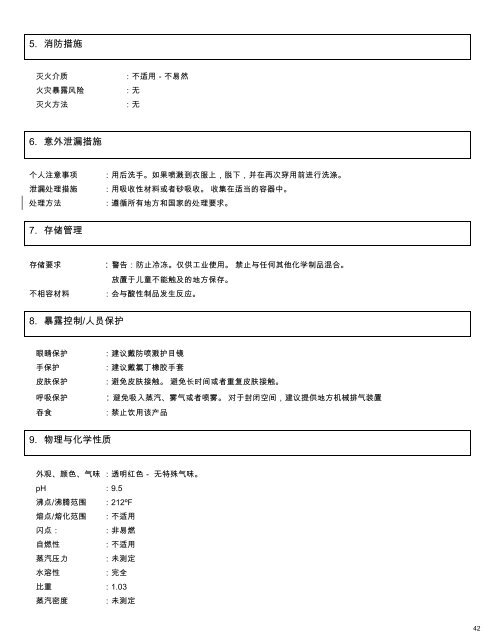 Material Safety Data Sheets - Turbochef