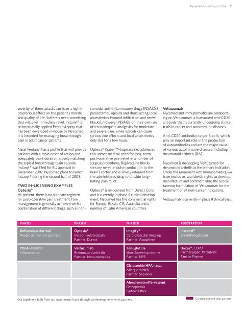 Nycomed Annual Report 2008 - Takeda Pharmaceuticals ...