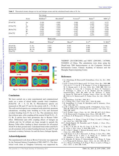 Chemical Science EDGE ARTICLE - Chemistry Department at ...