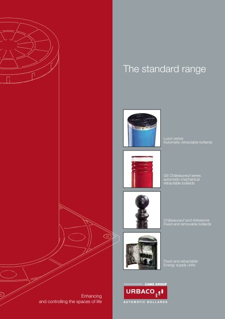 The standard range - URBACO : Bollards