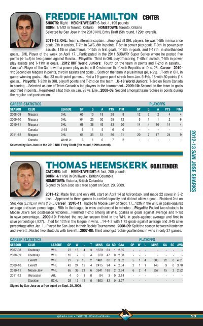 2012-13 Media Guide - NHL.com