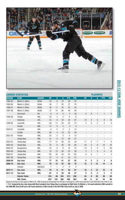 2012-13 Media Guide - NHL.com