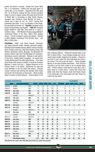 2012-13 Media Guide - NHL.com